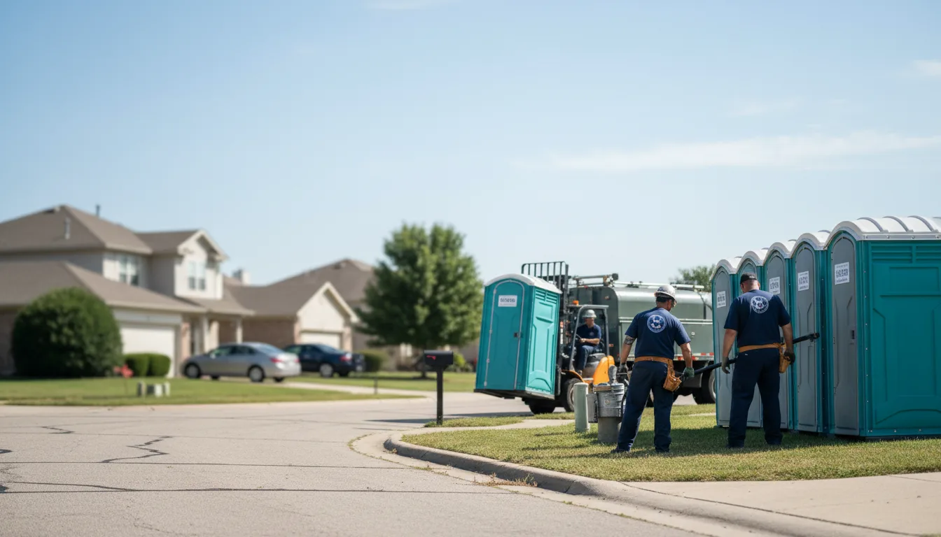 Porta Potty Rental in Hecker, IL near me